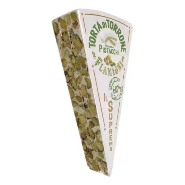 Soft Nougat With Pistachio Nuts Flamigni 150 Gr (5.29 Oz)