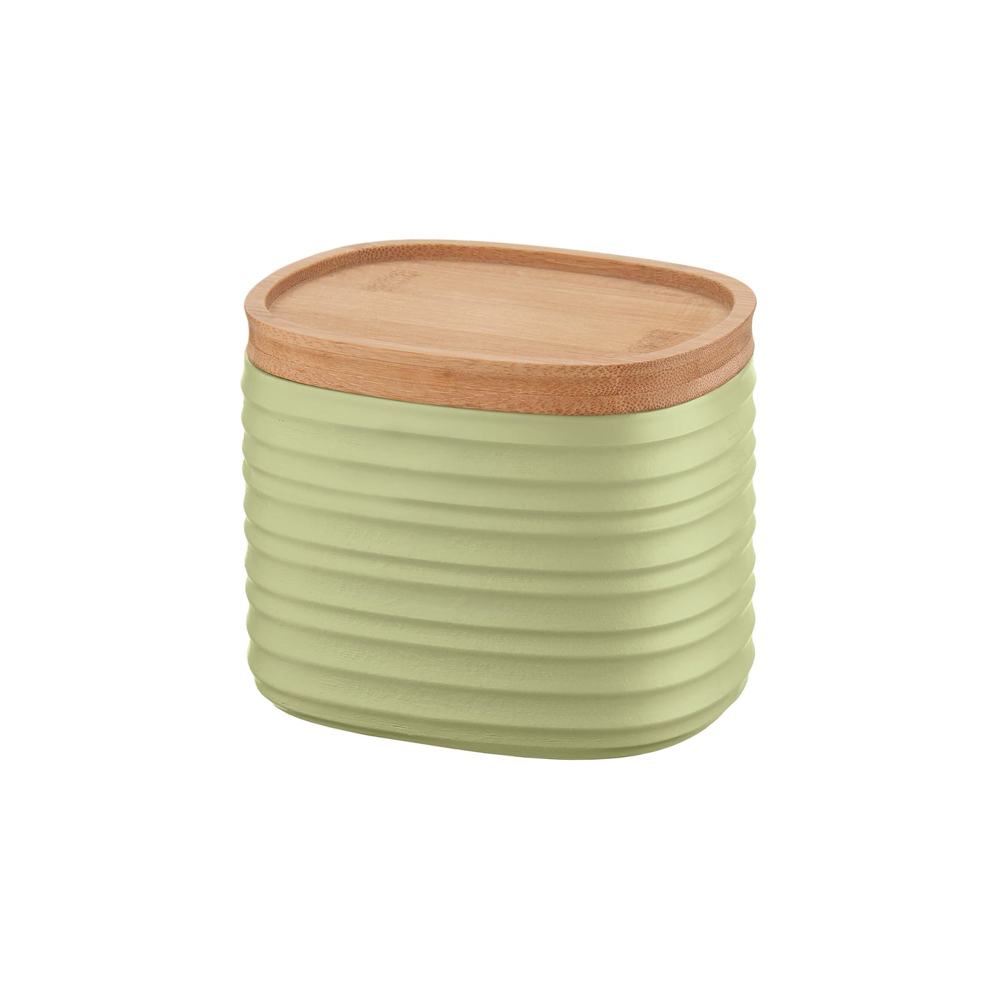 Tierra Storage Jar S Avocado Green Guzzini