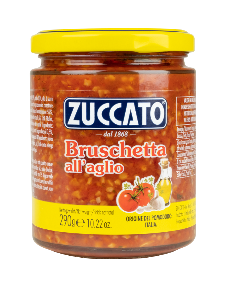 Garlic Bruschetta Zuccato 10.22 Oz (290 Gr)
