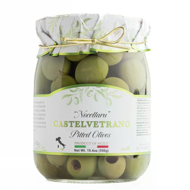 Giusto Castelvetrano Pitted Olives 580ml