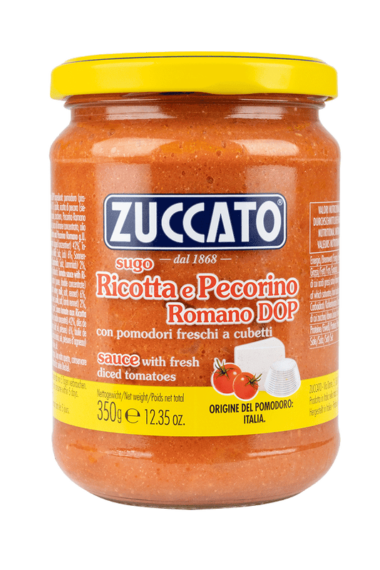 Sugo Con Pomodoro E Ricotta Zuccato 12.35 Oz (350 Gr)