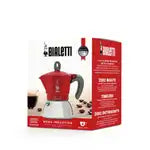 Moka Induction 4 Cups Red Bialetti