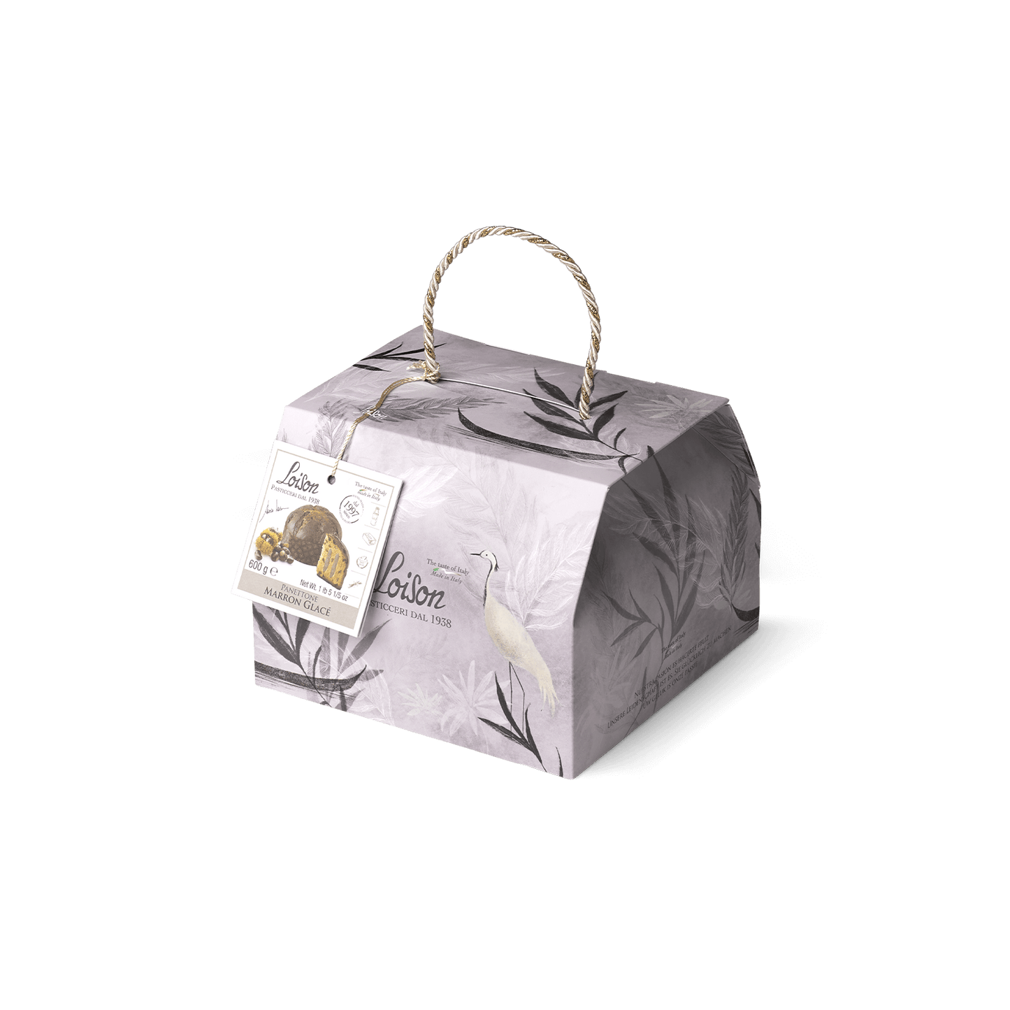 Loison Bacche Panettone Marron Glace 600gr.