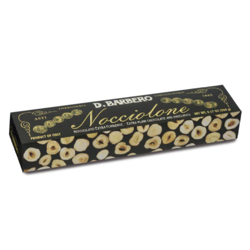Nocciolone Barbero Dark Chocolate 9.17 Oz (260 Gr)