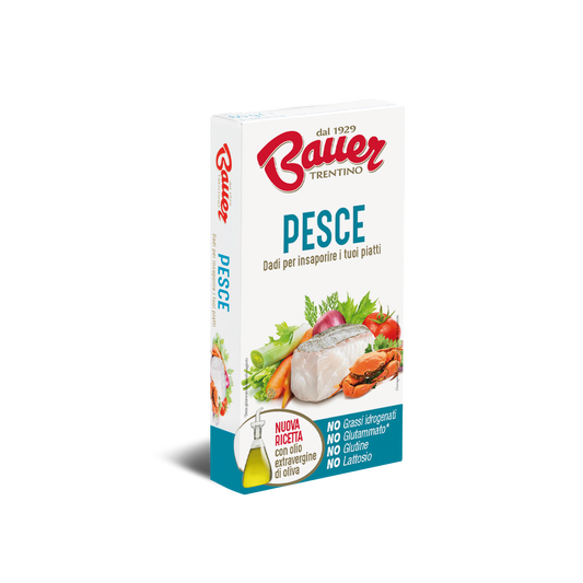 Bauer Fish Stock Cubes 60 Gr (2.11 Oz)