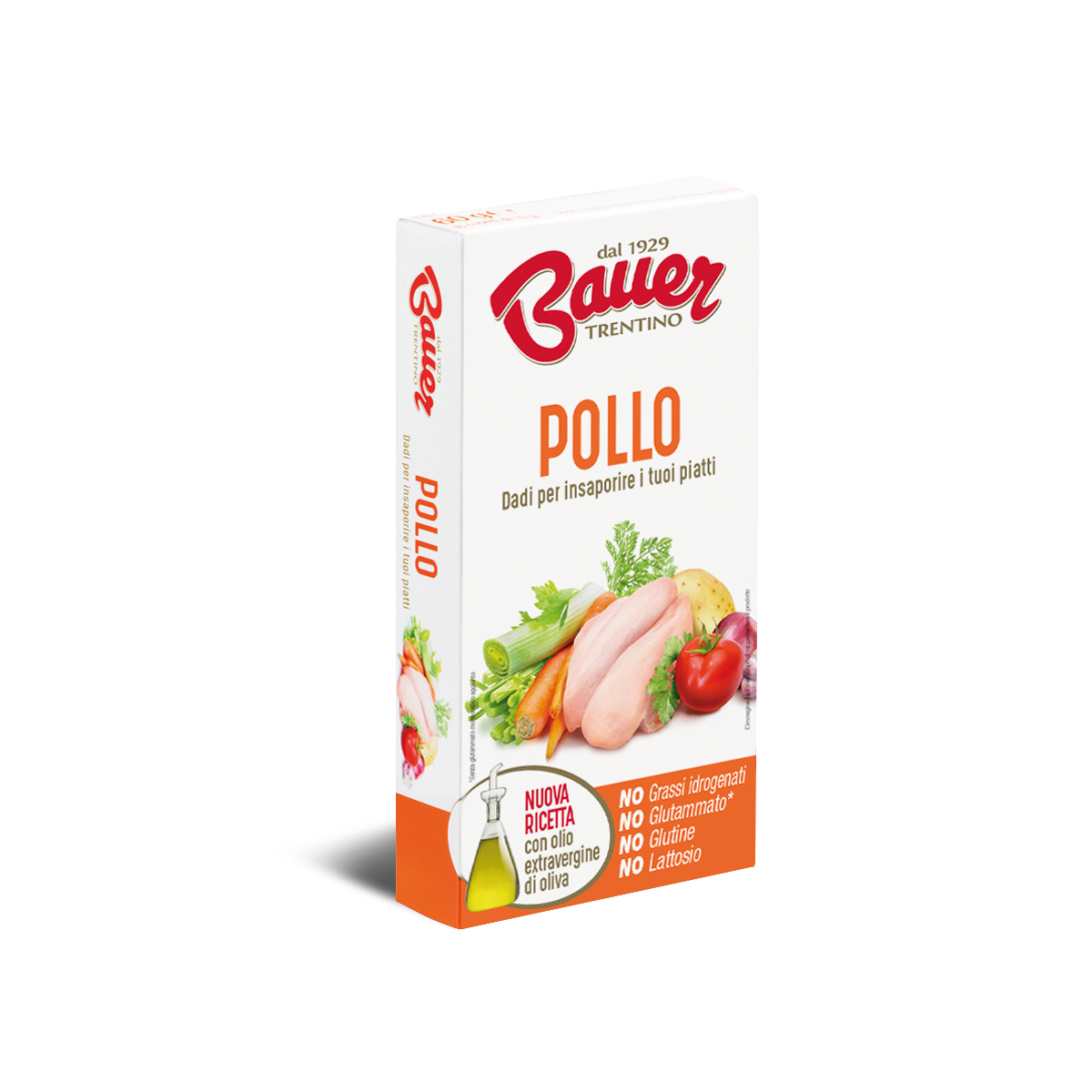 Bauer Chicken Stock Cubes 60 Gr (2.11 Oz)