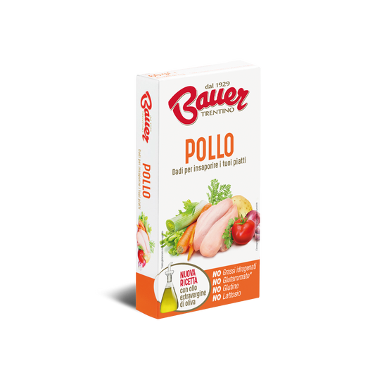 Bauer Chicken Stock Cubes 60 Gr (2.11 Oz)