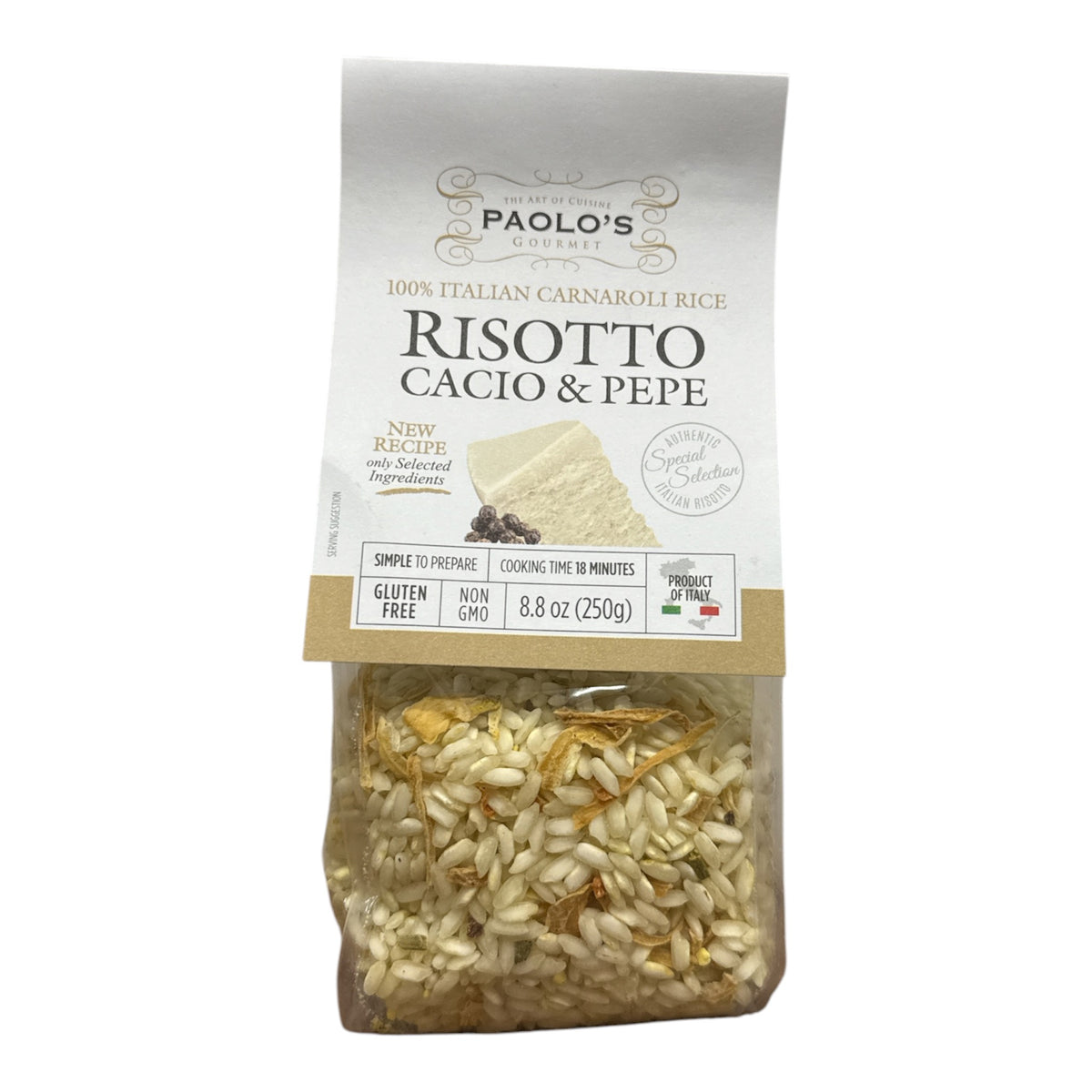 Risotto Cacio e Pepe Paolo 8.8 Oz