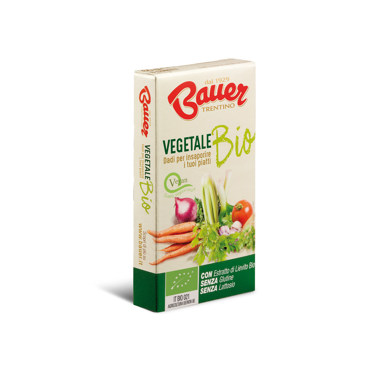 Bauer Organic Vegetables Stock Cubes 60 Gr (2.11 Oz)