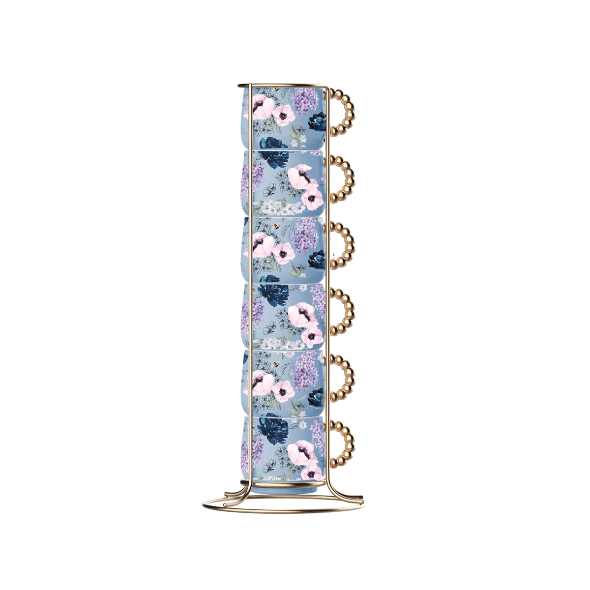 Bialetti Bridgerton 6 Strackable Coffe Cups