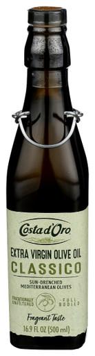 Extra Virgin Olive Oil Classico Costa D Oro 16.9 Fl Oz (500 ML