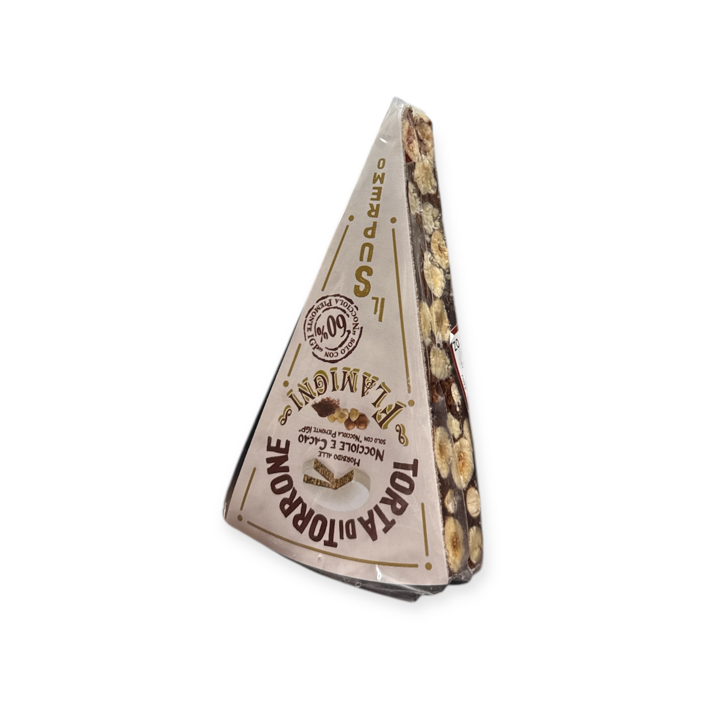 Soft Nougat With Hazelnuts & Cocoa Flamigni 5.29 Oz (150 Gr)