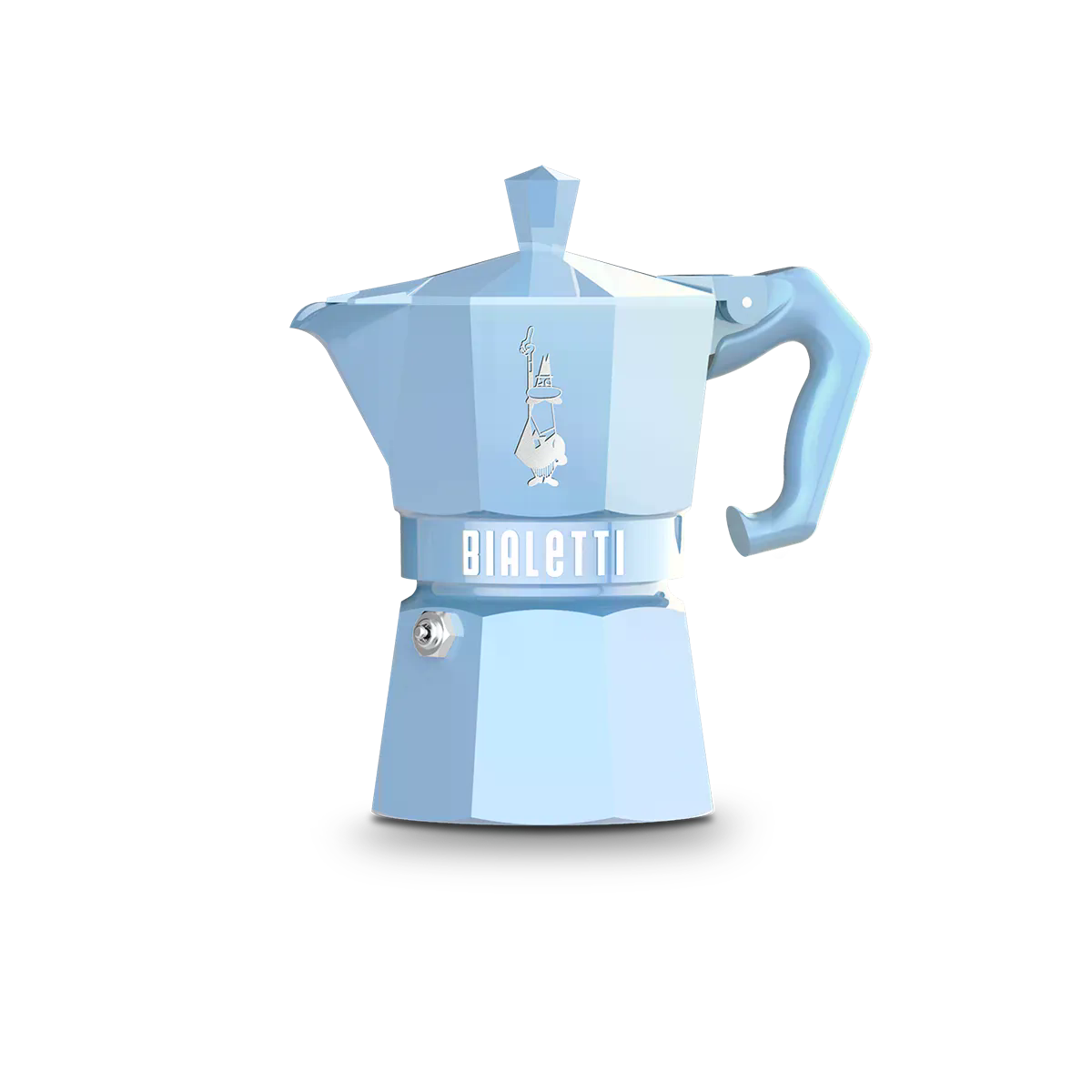 Moka Exclusive 6 cup Blue Bialetti