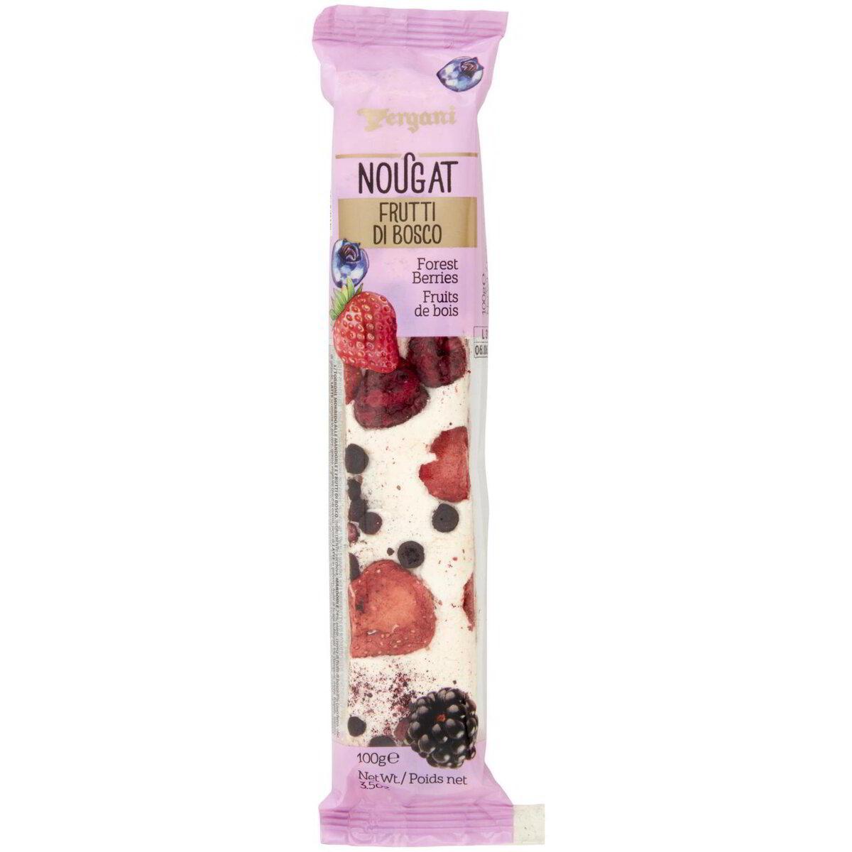 Vergani Nougat Forest Berries 100g