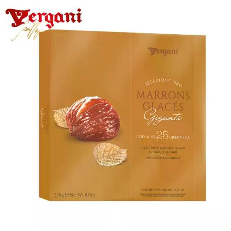Secondo Vergani Whole Marrons Glaces Box 230gr.