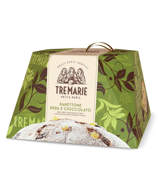 Tre Marie Panettone Pera e Cioccolato 930 Gr ( 32.8 Oz)