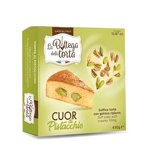 Cuor Di Pistacchio Cake La Bottega della Torta 450 Gr (15.87 Oz)