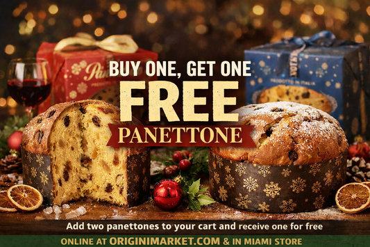 Buy One, Get One Free Italian Panettone at Origini Italian Market – Exclusive BOGO Offer