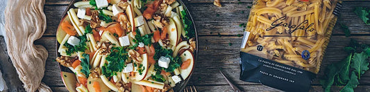 Casarecce Salad with Salmon and Kale