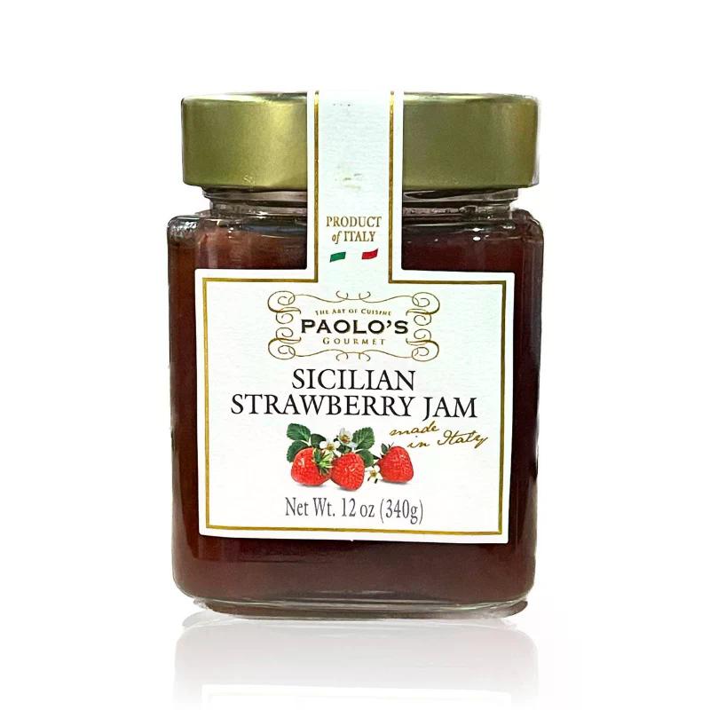 Sicilian Strawberry Jam Paolo 12 Oz (340 Gr)