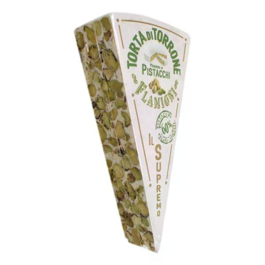 Soft Nougat With Pistachio Nuts Flamigni 150 Gr (5.29 Oz)