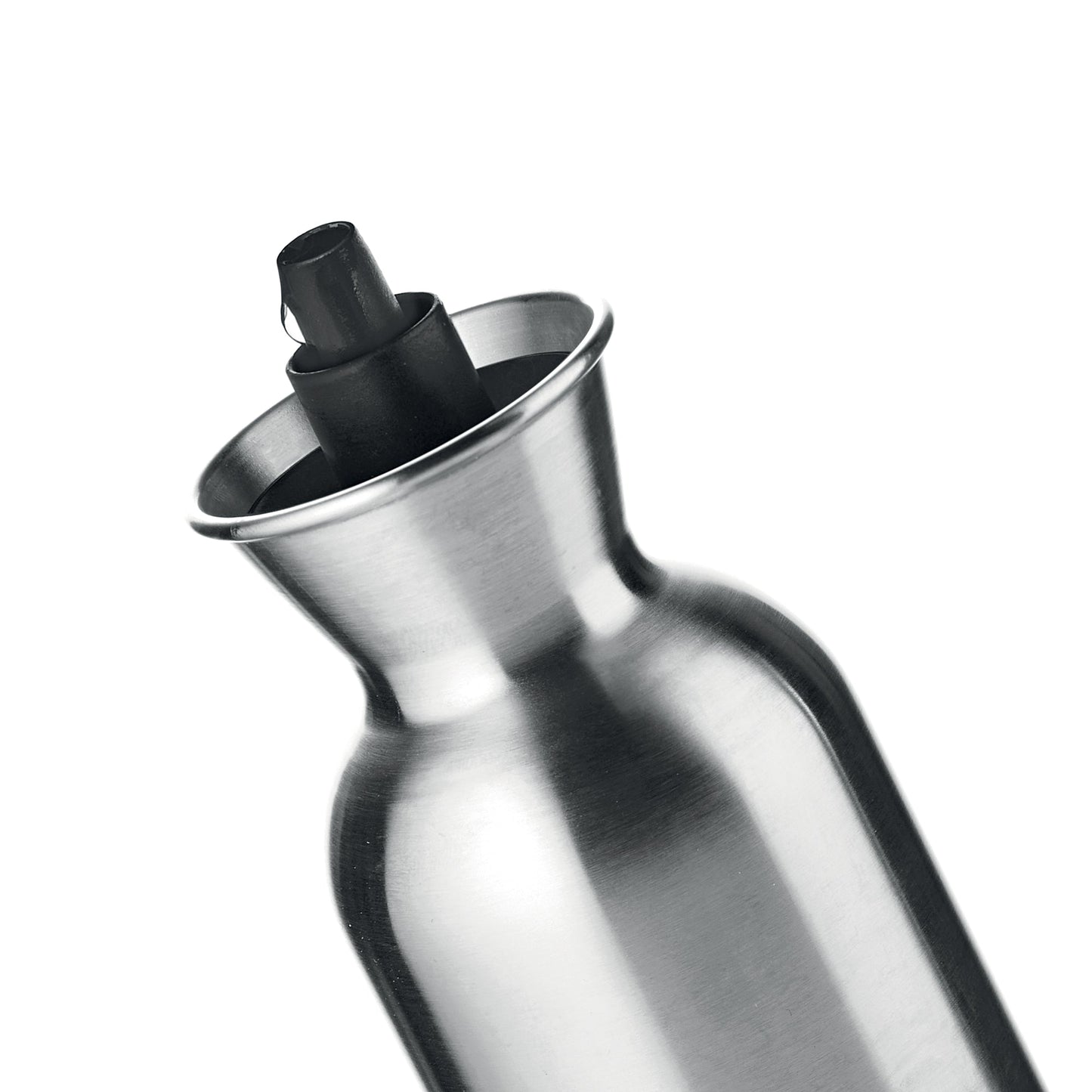 Oil/Vinegar Cruet 500CC Steel Guzzini