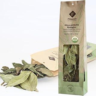 Organic Sicilian Bay Leaves (Lauriel) Filippone 0.88 Oz (25 Gr)