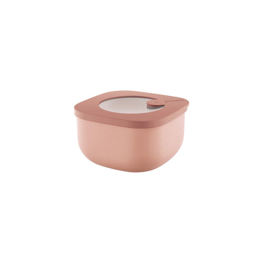 Eco Store Medium Shallow Container Peach Blossom Pink 975 cc Guzzini