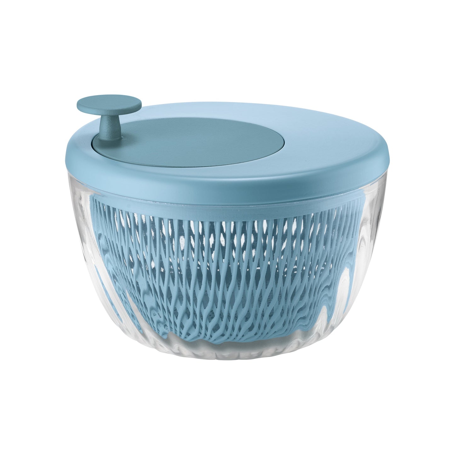 Salad Spinner W/Lid Blue Guzzini