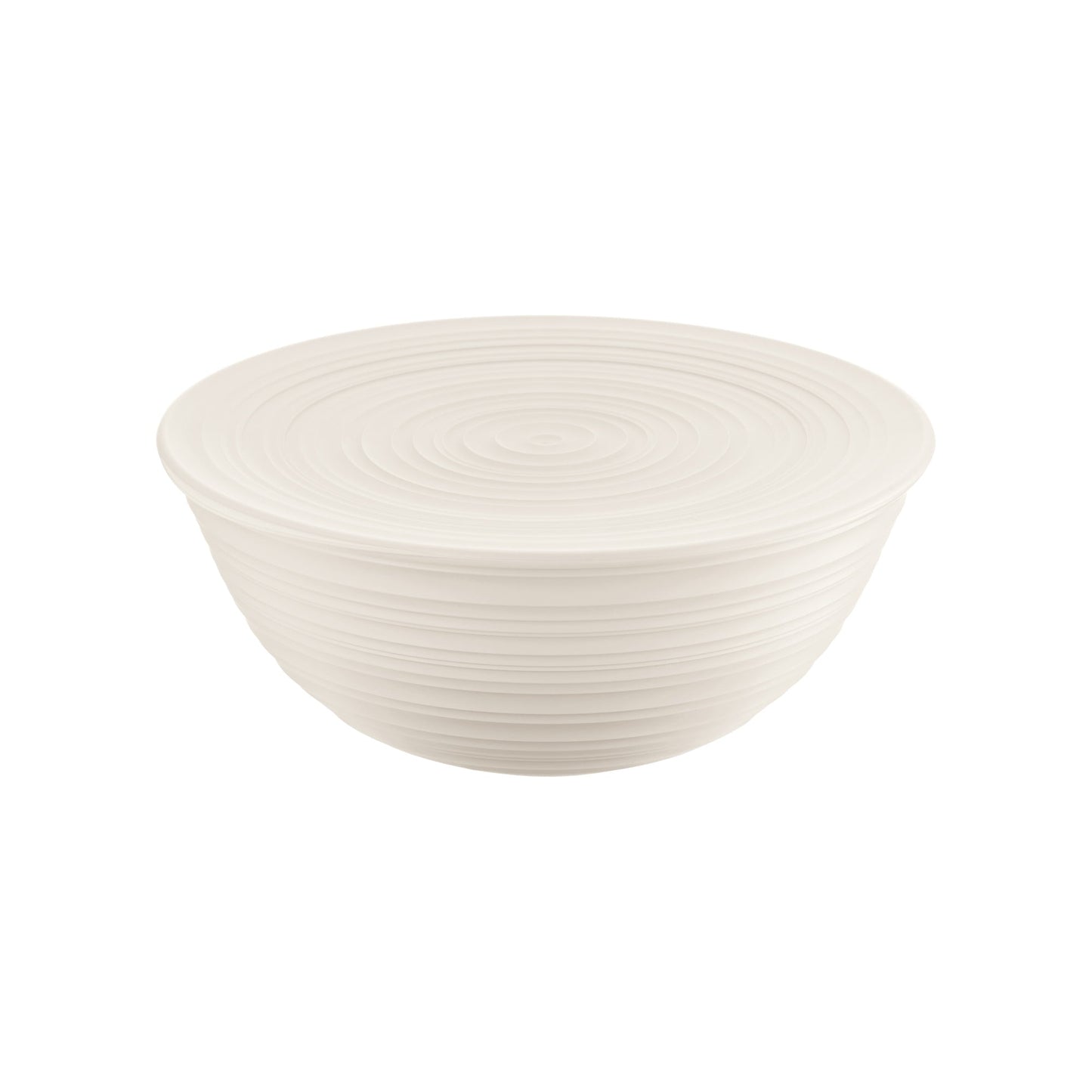 Tierra M Bowl With Lid Milk White Guzzini