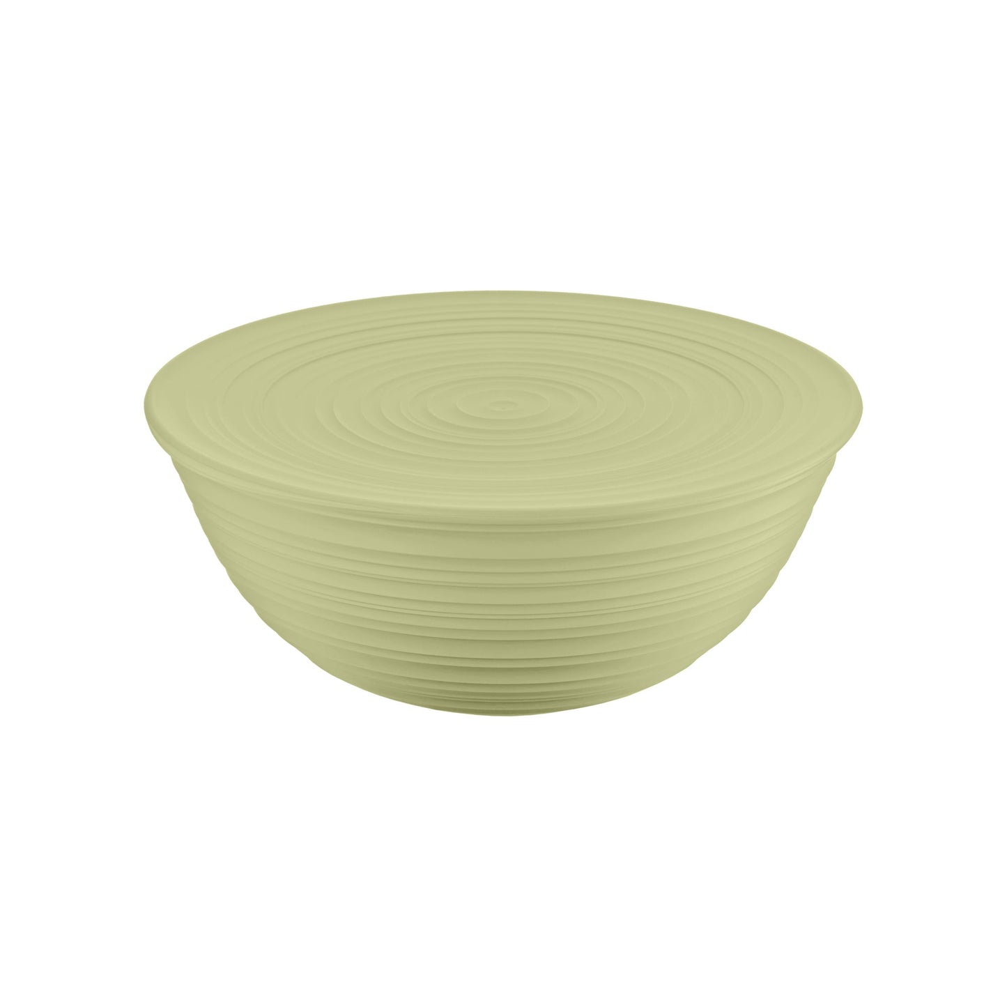 Tierra M Bowl With Lid Avocado Green Guzzini