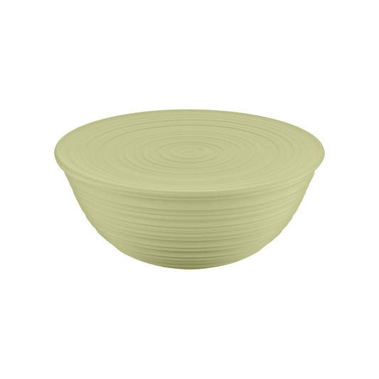 Tierra M Bowl With Lid Avocado Green Guzzini