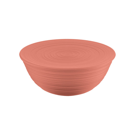 Tierra M Bowl With Lid Terracota Guzzini