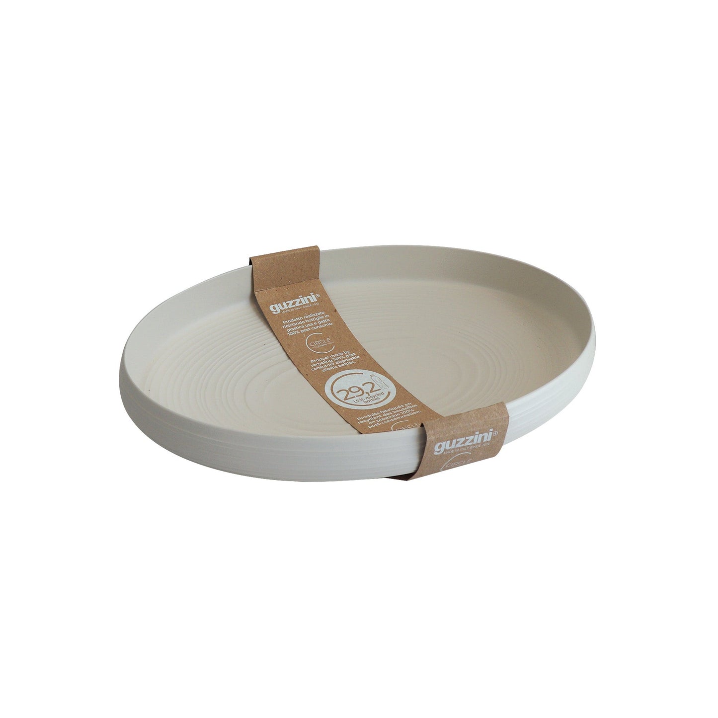 Tierra Center Peace Fruit Bowl Milk White Guzzini