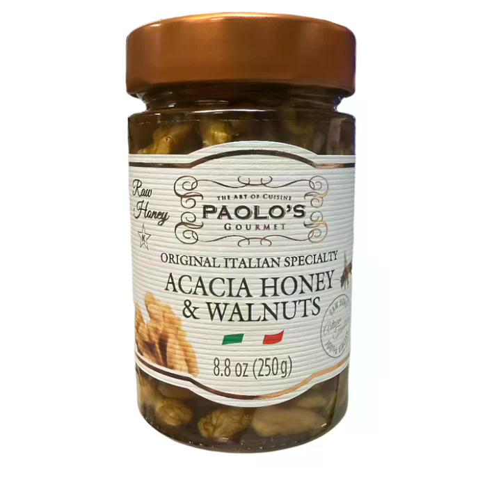 Acacia Honey and Walnuts Paolo 8.8 Oz (250 Gr)