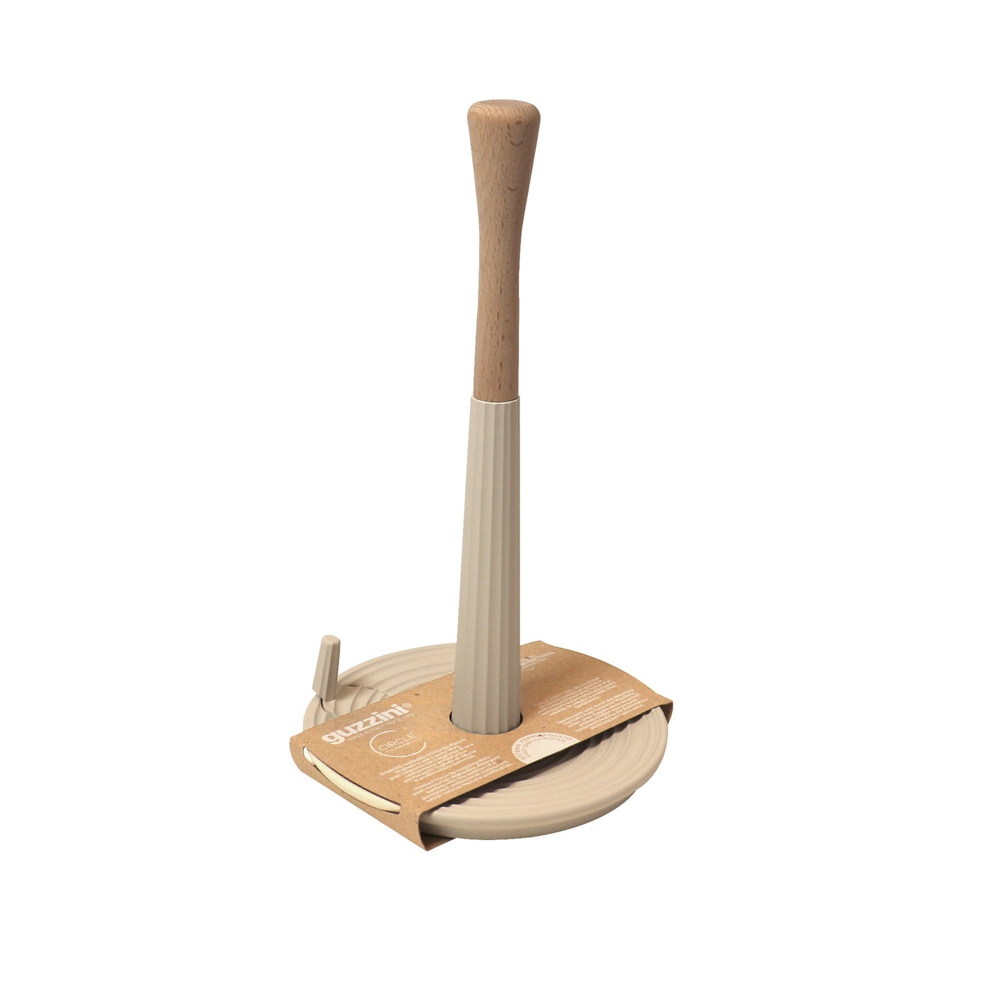 Tierra Roll & Tear Kitchen Roll Holder Milk White Guzzini