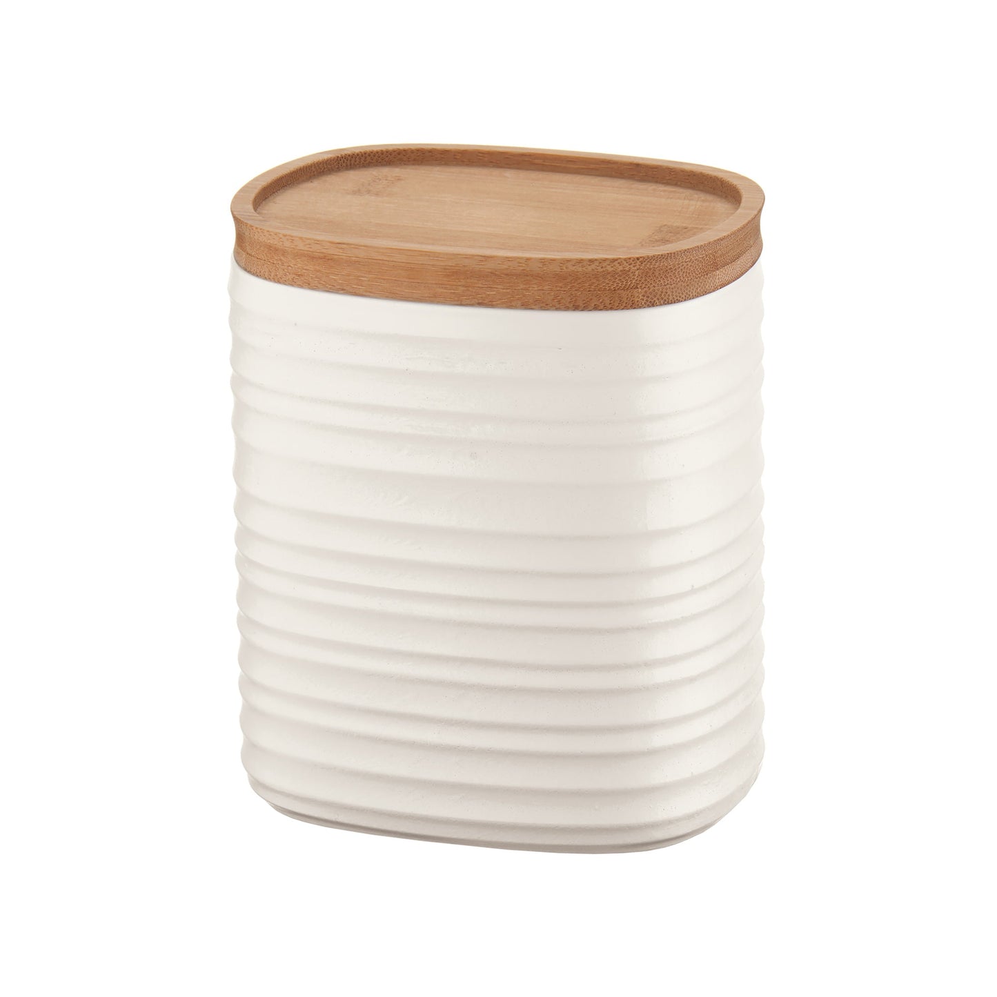 Tierra Storage Jar M Milk White Guzzini