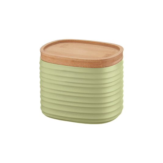 Tierra Storage Jar S Avocado Green Guzzini