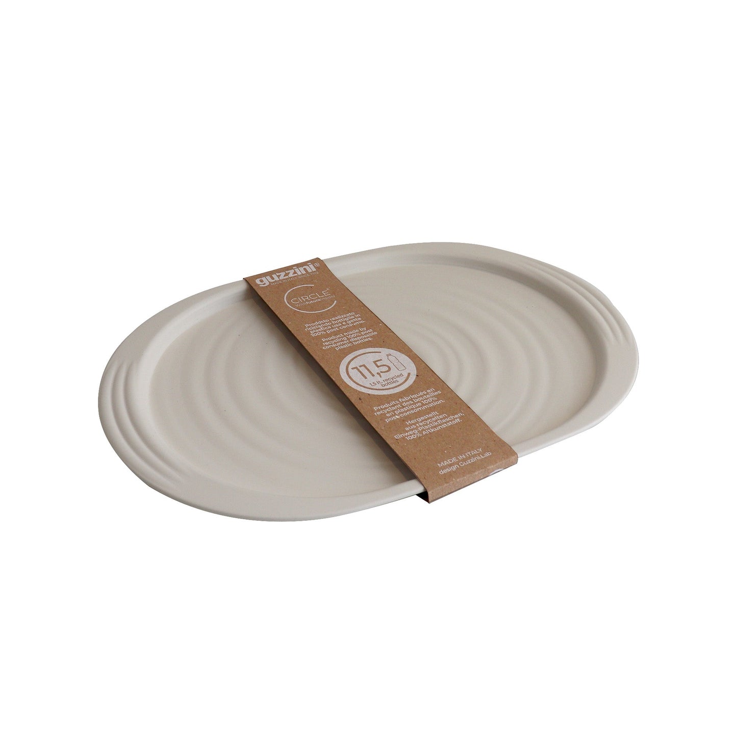 Tierra L Tray Milk White Guzzini