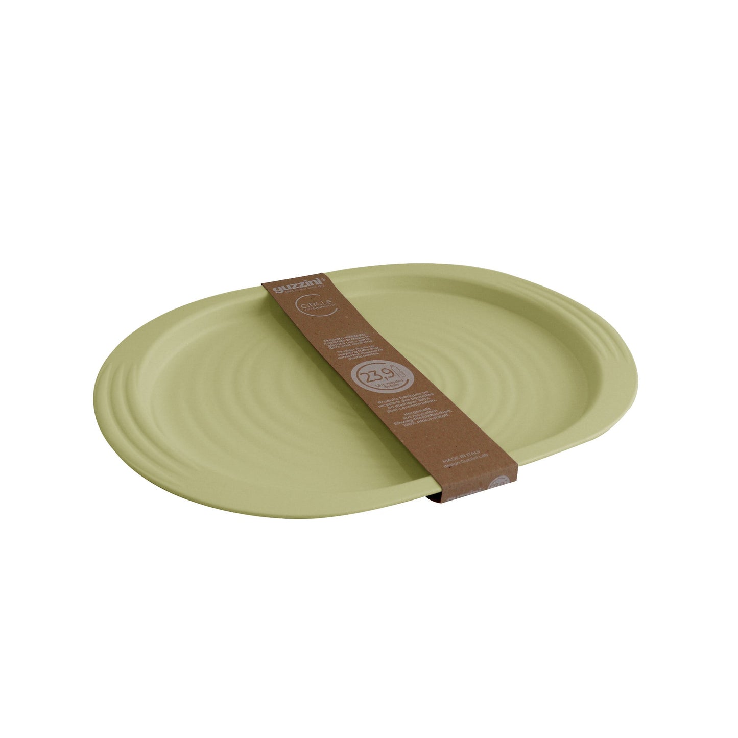 Tierra L Tray Avocado Green Guzzini