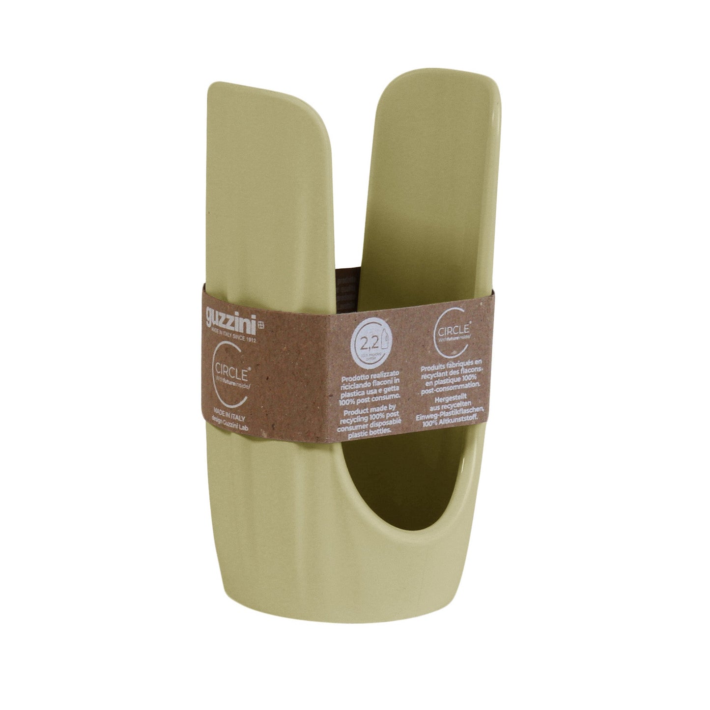 Tierra Stacked Cup Holder Avocado Green Guzzini
