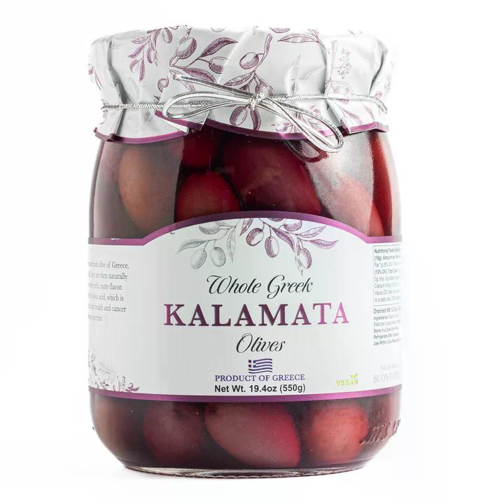 Giusto Greek Kalamata Whole Olives 580ml