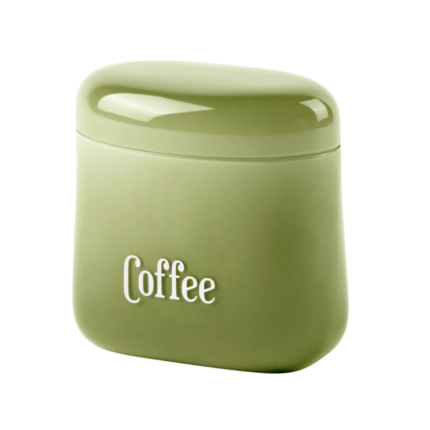 Coffee Jar 250 Gr Transparent Avocado Green Guzzini