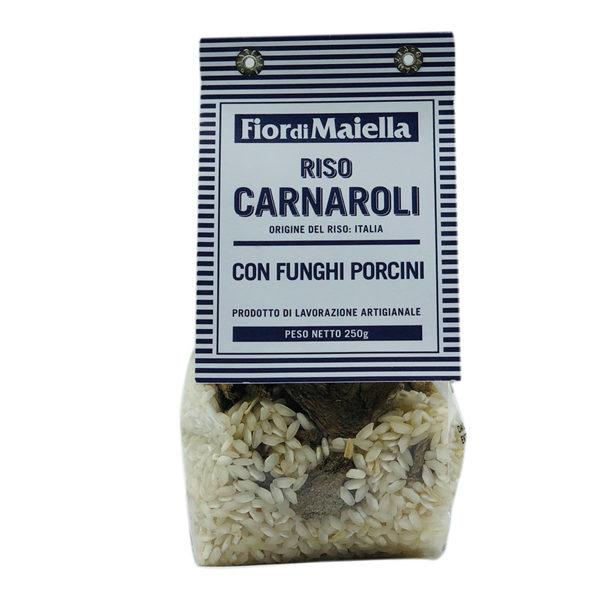 Riso Carnaroli con Funghi Porcini Fior di Maiella 250 Gr