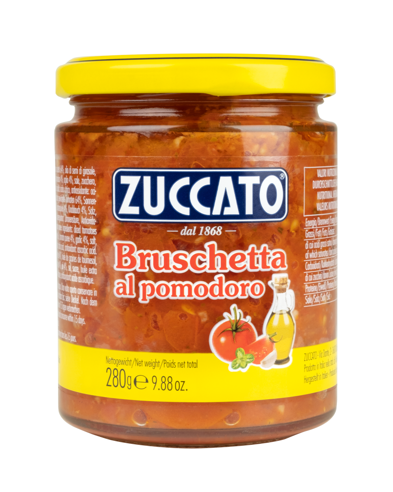 Bruschetta Al Pomodoro Zuccato 9.88 Oz (280 Gr)