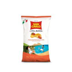 Tomato Potato Chips San Carlo 5.29 Oz (150 Gr)