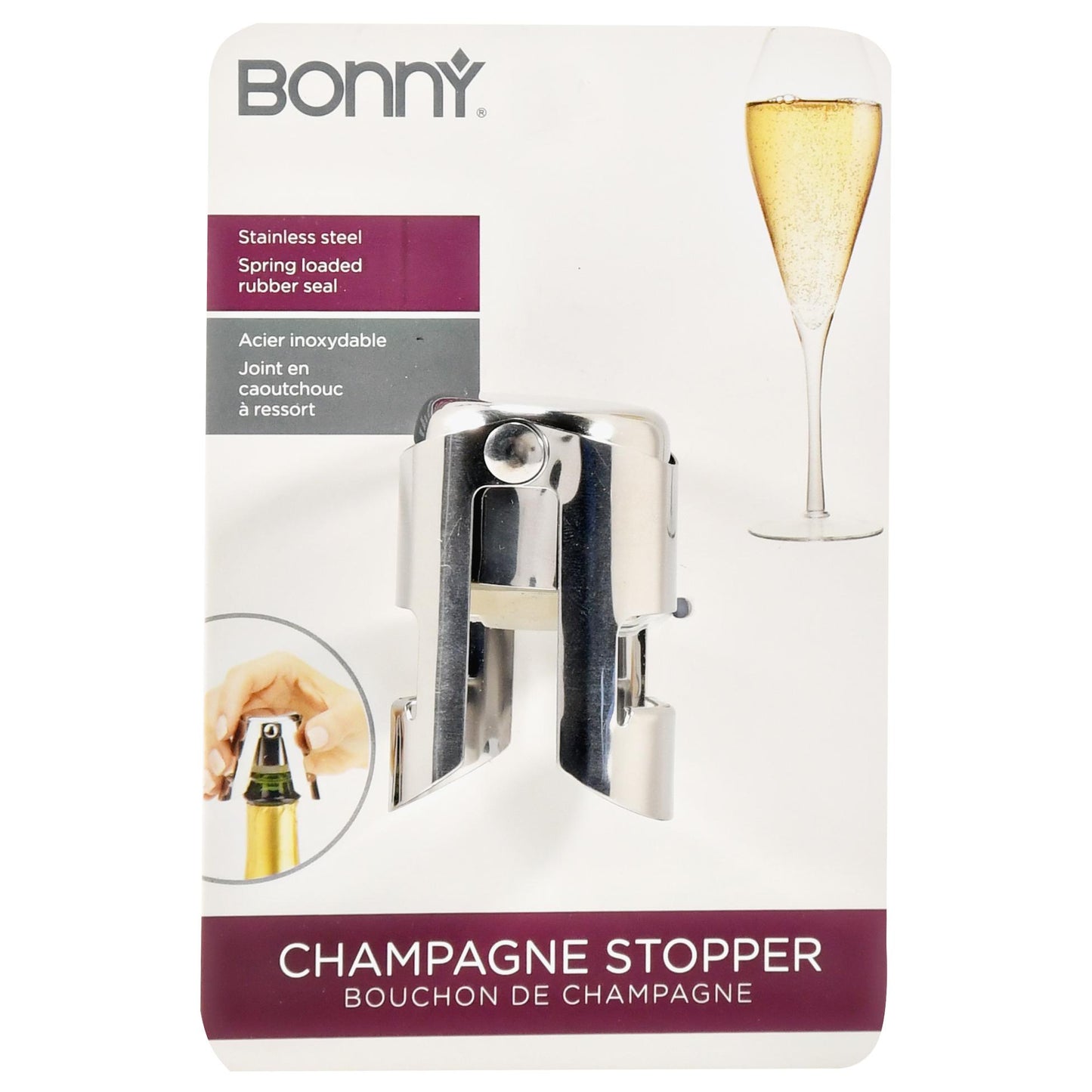 Bonny Champaigne Bottle Stopper #79106