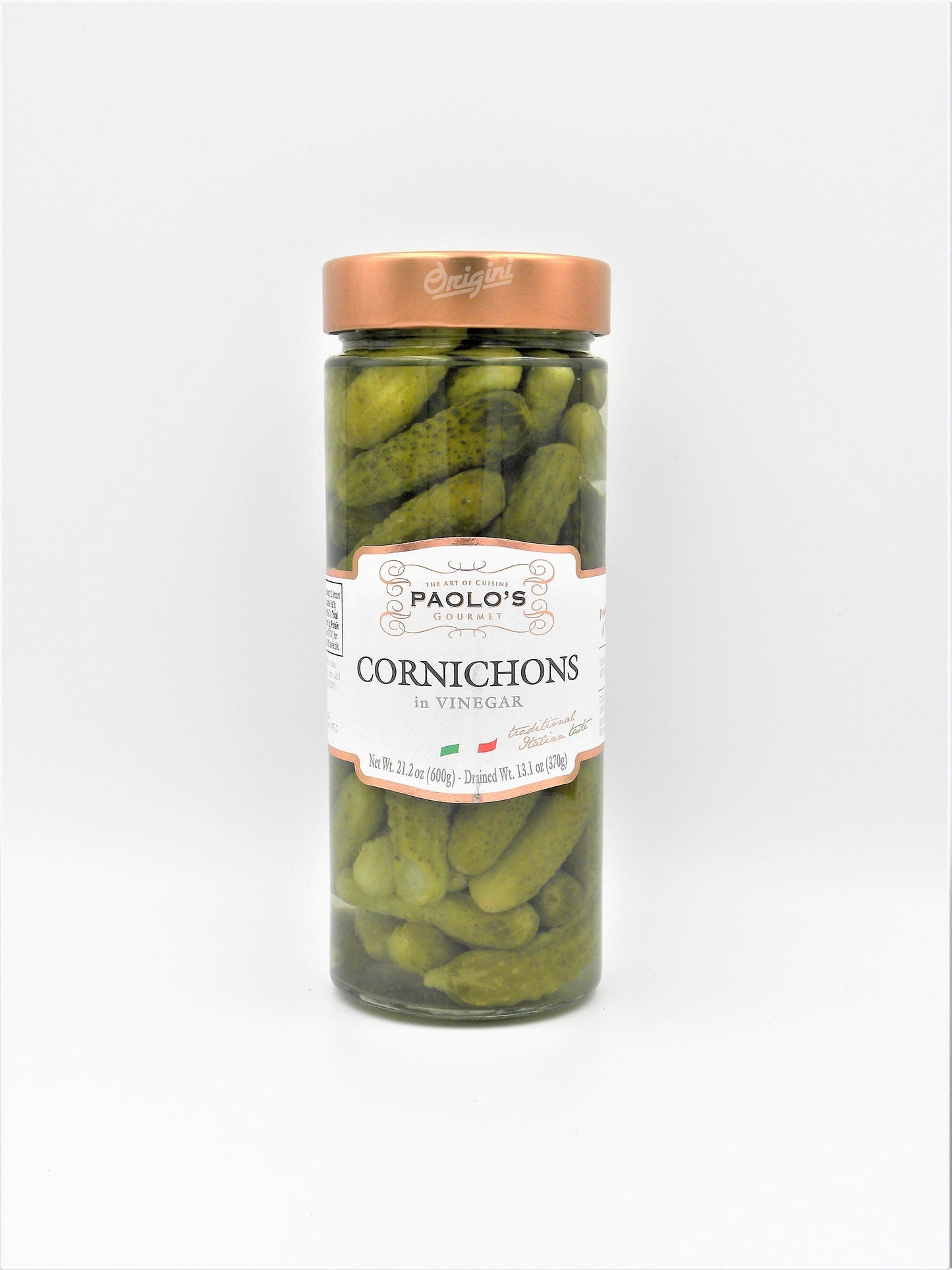 Cornichons In Vinegar Paolo 21.2 Oz (600 Gr)