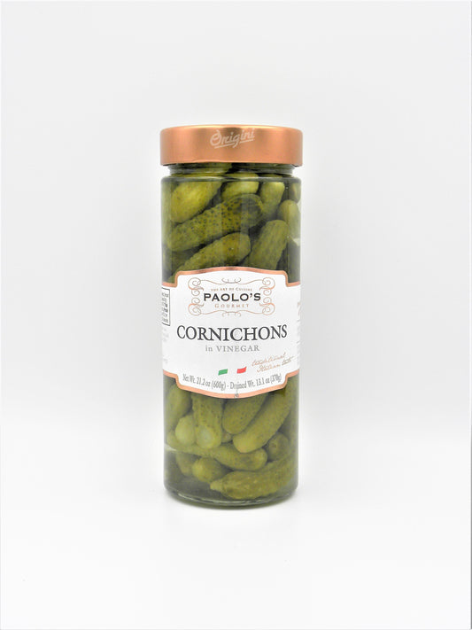 Cornichons In Vinegar Paolo 21.2 Oz (600 Gr)