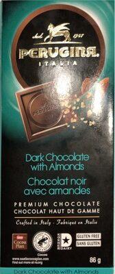 Perugina Dark Chocolate with Caramelized Almonds 3 Oz (86 Gr)